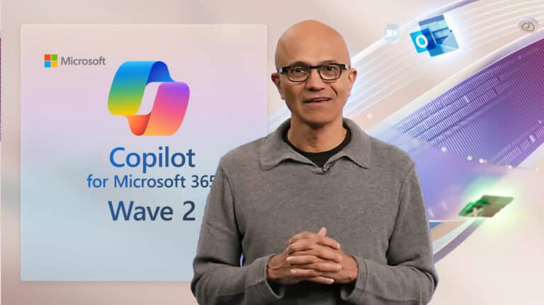 Copilot For Microsoft 365 Wave 2 (with Satya Nadella)