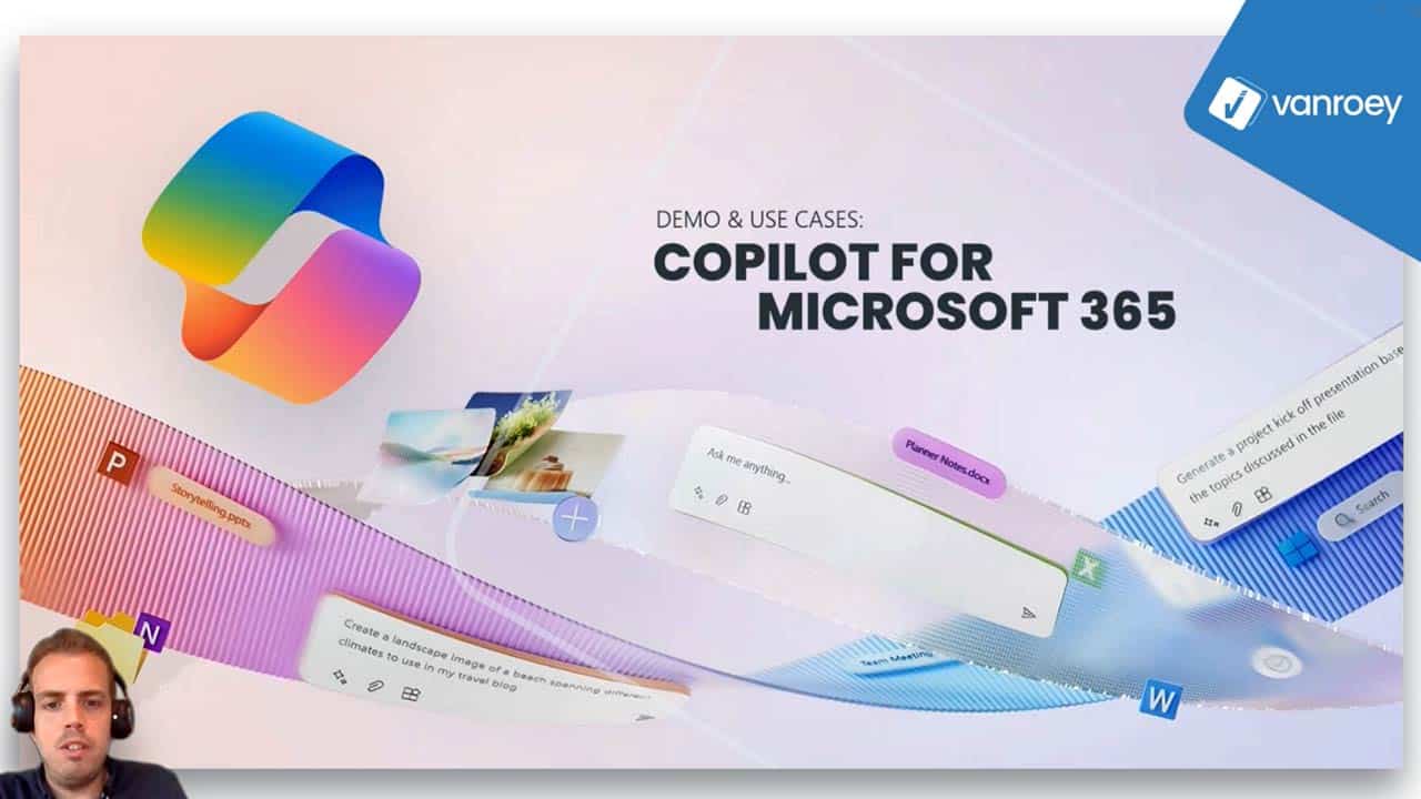 Copilote de démonstration pour Microsoft 365